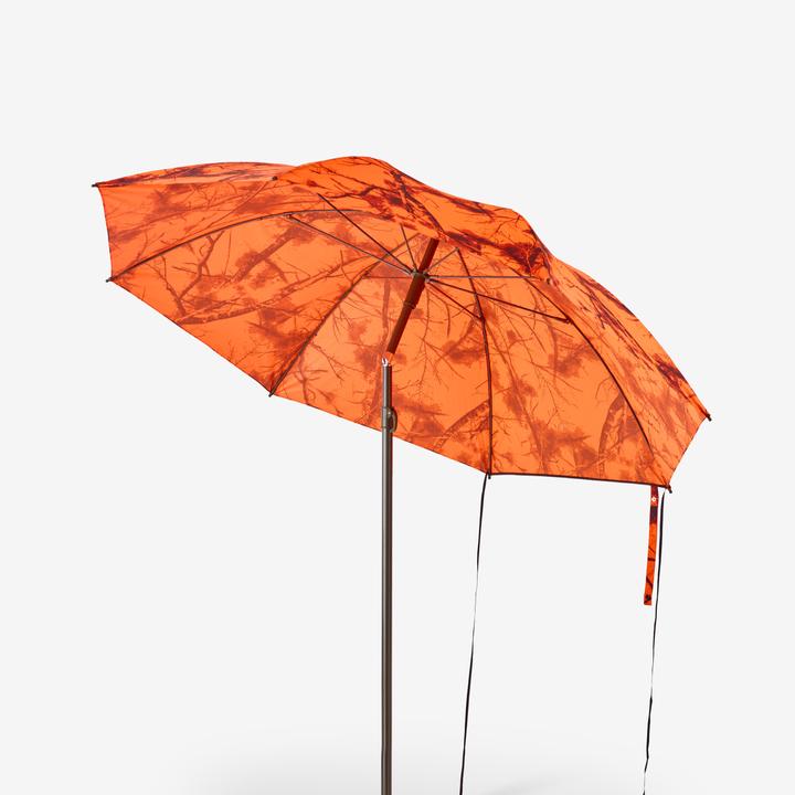 Produktbild Solognac Jagdschirm Regenschirm Camouflage/orange