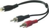 Immagine prodotto HDgear 1 x attacco cinch > 2 x spina cinch (Splitter audio)