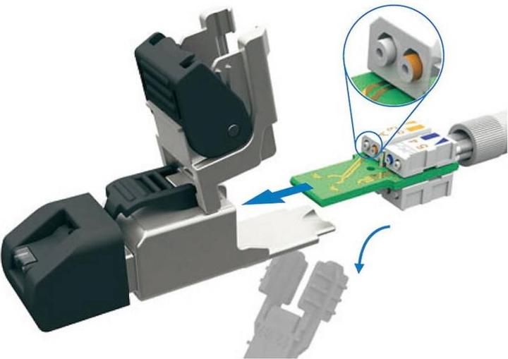 Produktbild Telegärtner RJ45 Steckverbinder Stecker 6A geschirmt