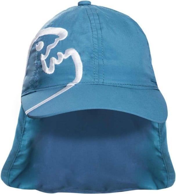 Image du produit IQ-UV Protection UV Cap Bites avec protection de cou enfants recyclé, bleu (1 pc)