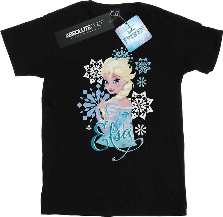 Immagine prodotto Disney Frozen Elsa Snowflakes Maglietta Ragazze (152, 158)