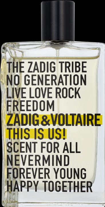 Actual product image Zadig & Voltaire This is Us! - Eau de Toilette (Eau de toilette, 100 ml)