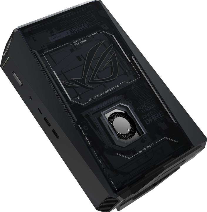 Actual product image ASUS Mini PC ROG NUC NUC15JNK9X28AA2, Prozessorfamilie: Intel (32000 GB, 2000 GB, GeForce RTX 5080)