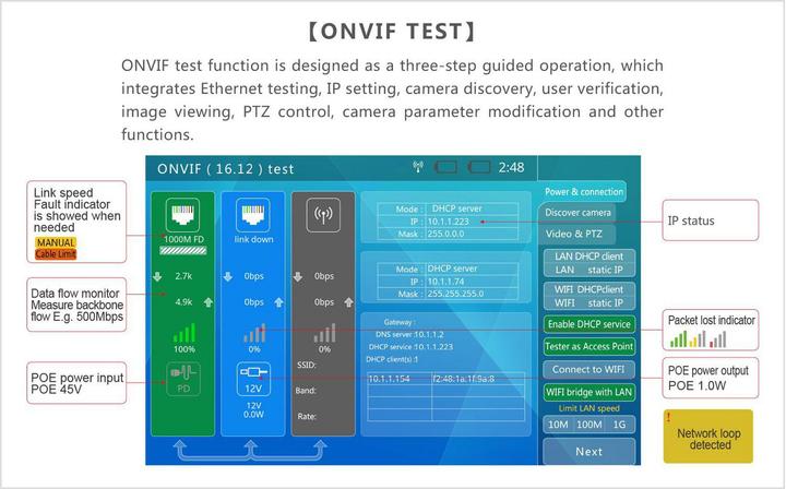 Immagine prodotto Ernitec Monitor di prova touch screen da 7 pollici
