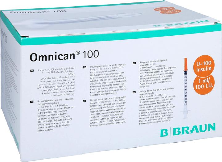 Immagine prodotto B.Braun Insulina 100 (Siringa di insulina)