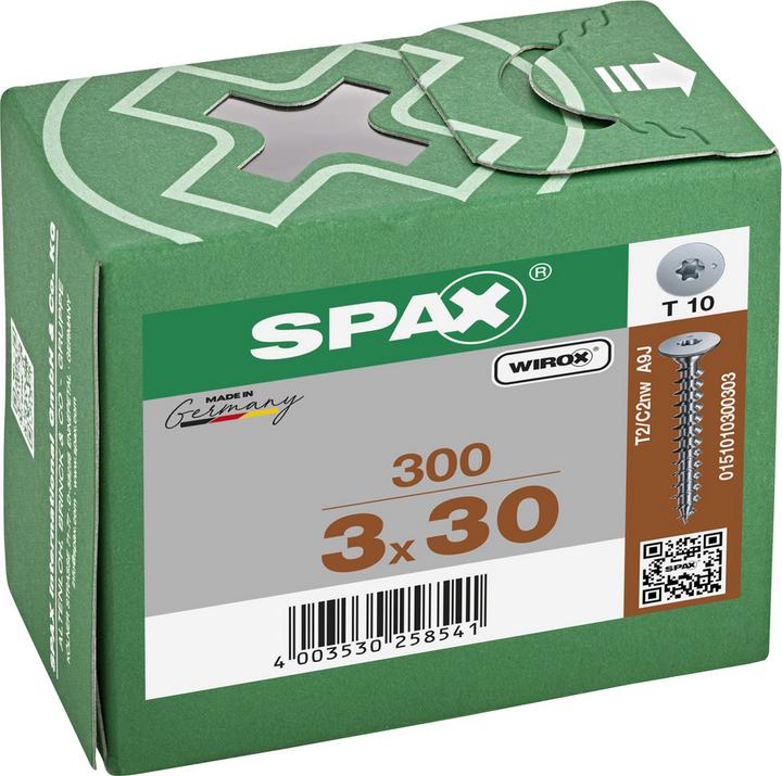 Image du produit Spax Vis pour dos d'armoire (300 Vis par pièce)