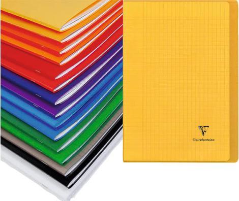 Actual product image Clairefontaine KOVER BOOK booklet 17x22 seyes (A5+, Special ruling)