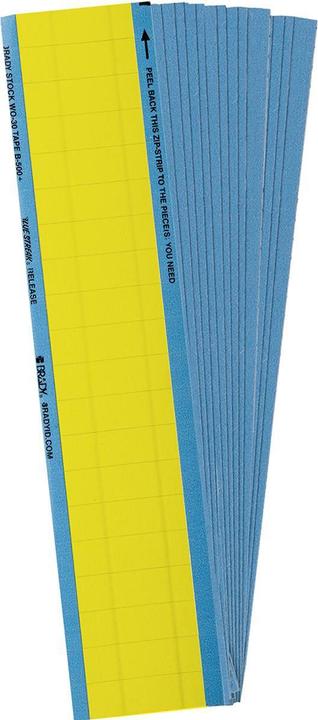 Actual product image Brady Labelling labels