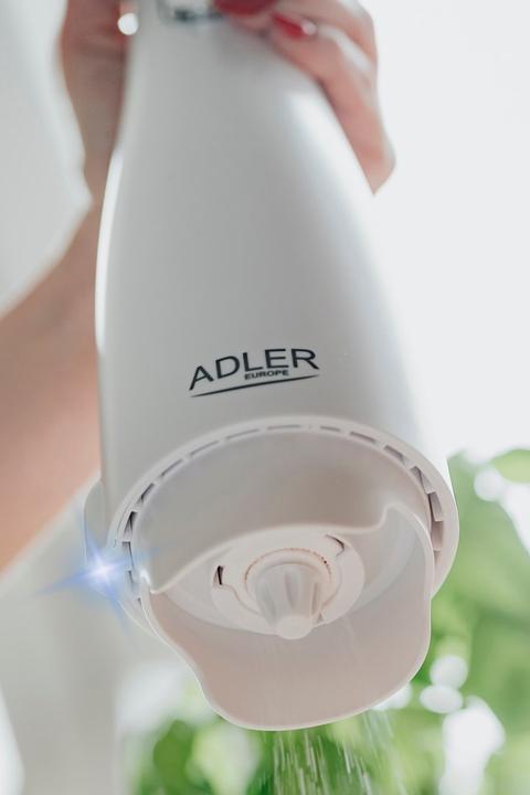 Actual product image Adler Electric Salt and pepper grinder AD 4449w 7 W, Housing material ABS plastic, Lithium, Matte White (Various spices)