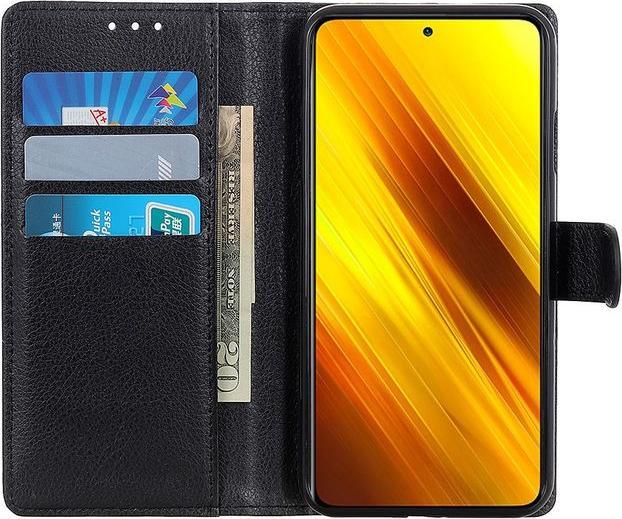 Immagine prodotto MU Classic Serie di copertine per libri in pelle Litchi (Xiaomi Poco X3 NFC)