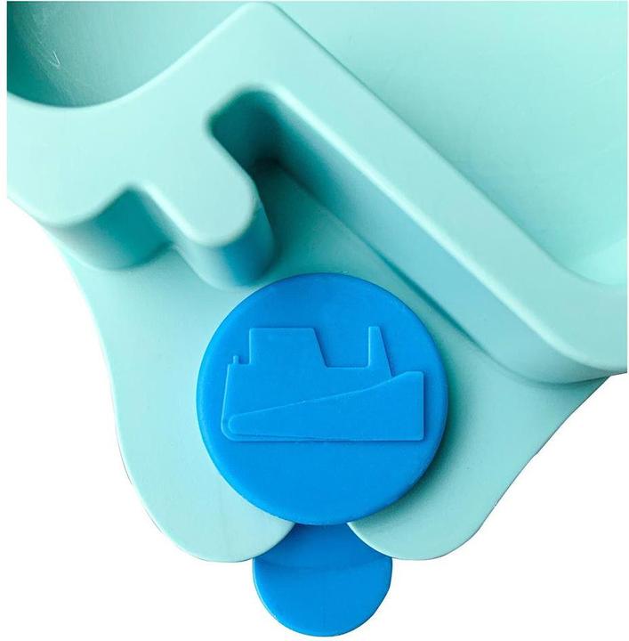 Actual product image Constructive Eating Truck plate, teal