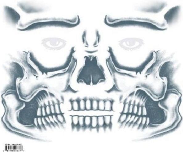 Image du produit Chaks Tatouage facial tête de mort