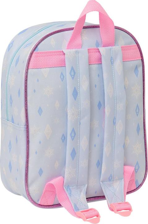 Produktbild Disney Frozen Schulrucksack Lila 22 x 27 x 10 cm 3D