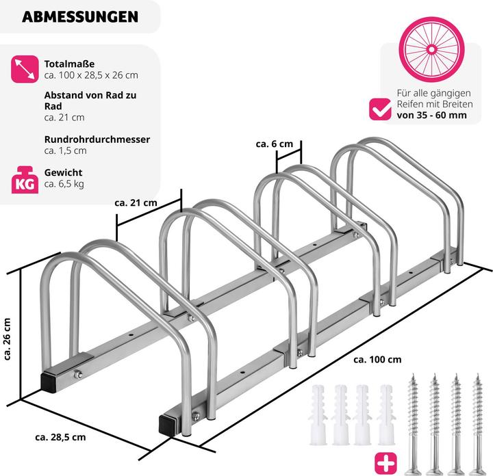 Immagine prodotto tectake Supporto per biciclette