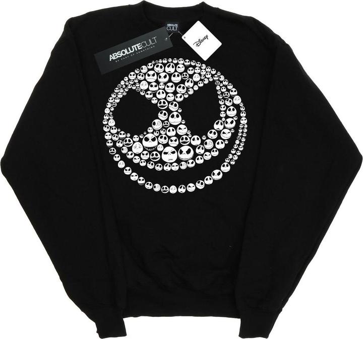 Immagine prodotto Disney Nightmare Before Christmas Jack Skull Collage Felpa Uomo (XL)