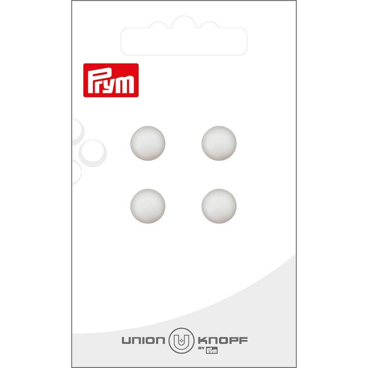 Produktbild Prym Knöpfe Polyester 9 mm, 4 Stück, Weiss