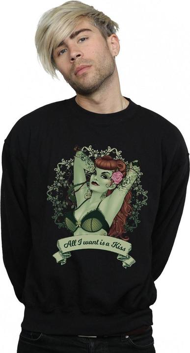Produktbild Poison Ivy All I want Is A Kiss Sweatshirt (M)
