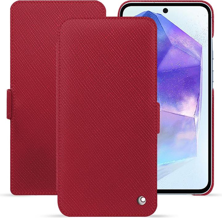 Actual product image Noreve Horizontal leather flap shell (Samsung Galaxy A55)