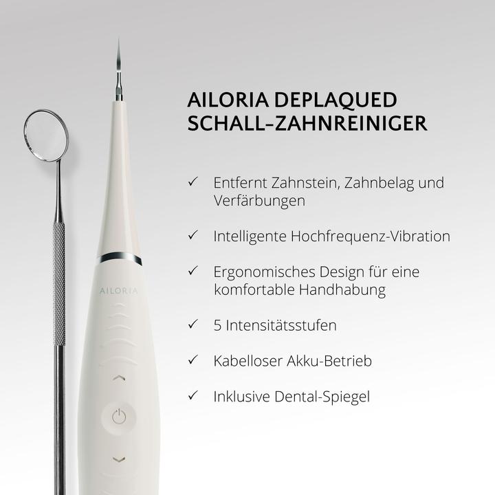 Nutritional values and ingredients Ailoria Deplaqued (Sonic tooth cleaner)