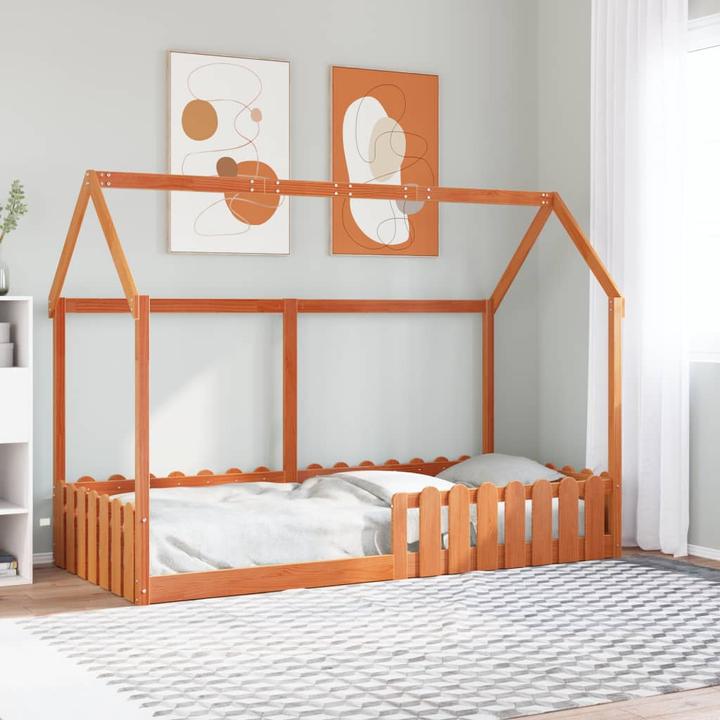 Actual product image VidaXL Children's bed House bed pine (90 x 200 cm)