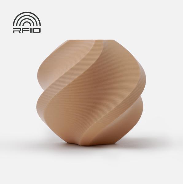 Image du produit Bambu Lab Recharge PLA Mat - Latte Brown - 1.75mm (1.75 mm, Marron)