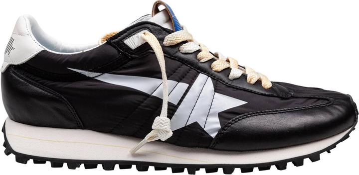 Golden Goose sneakers running in pelle e nylon colore nero