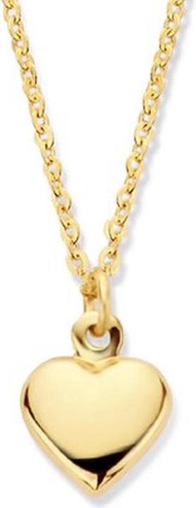 Actual product image Sparkle14 chain heart 1.0 mm 42 - 45 cm - gold