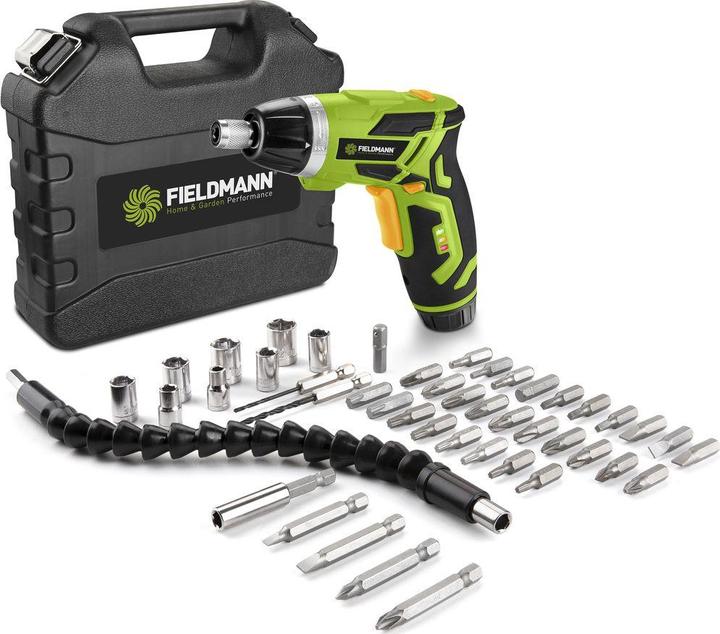 Actual product image Fieldmann screwdriver FDS 10155-A 3.6 V (Rechargeable battery operated)
