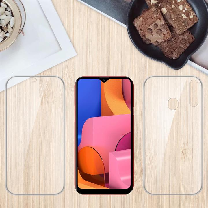 Productafbeelding Cadorabo TPU 360 graden hoesje (Samsung Galaxy A20)