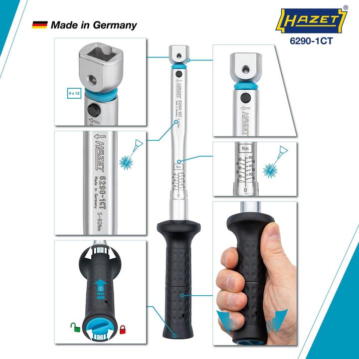 Actual product image HAZET Torque spanner (5 Nm, 60 Nm)