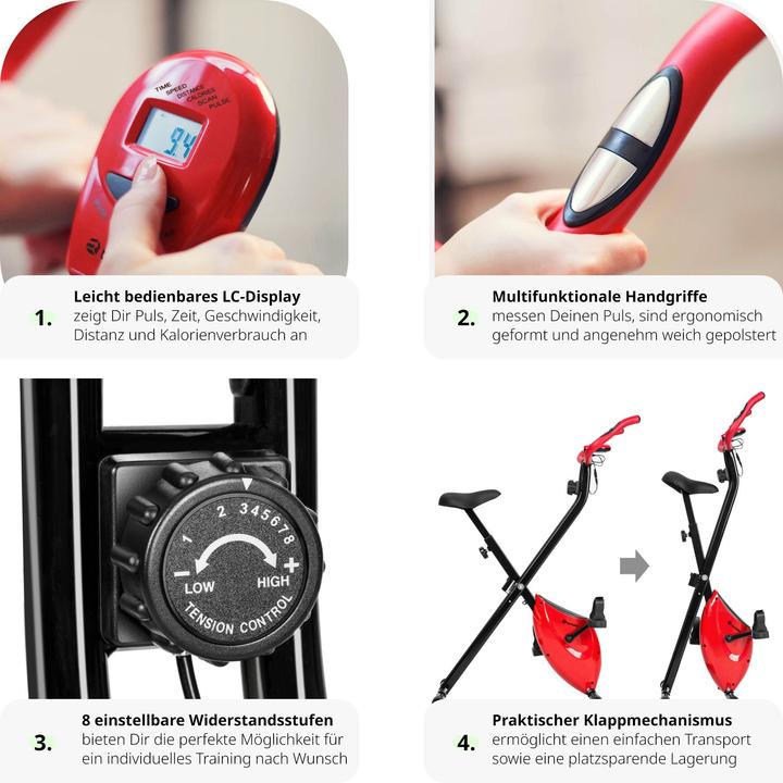 Actual product image tectake FitX-Bike