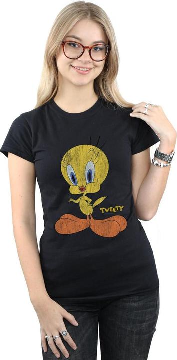 Image du produit Looney Tunes - T-shirt TWEETY PIE DISTRESSED - Femme (M)