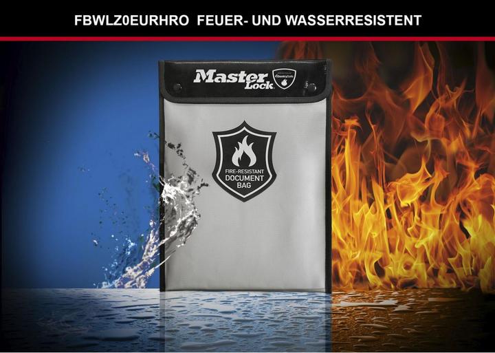Produktbild Master Lock Feuerbeständige Dokumententasche (A4)