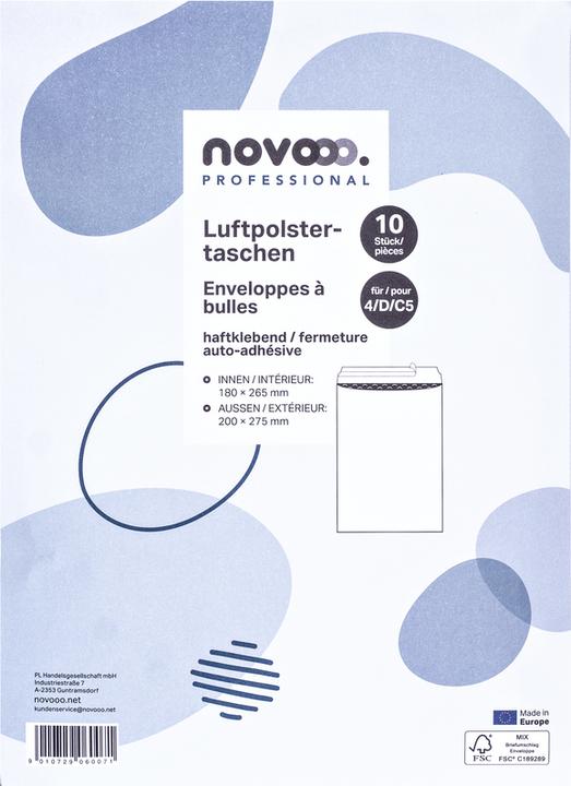 Actual product image Novooo MIX - Luftpolstertaschen (10 x)