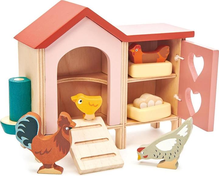 Tender Leaf Toys Hühnerstall-Set