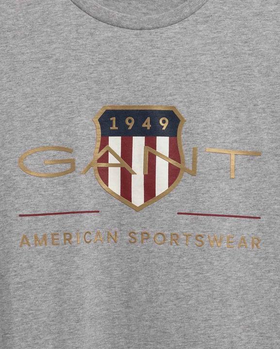 Actual product image GANT T-shirt casual comfortable fit D2. ARCHIVE SHIELD (XS)