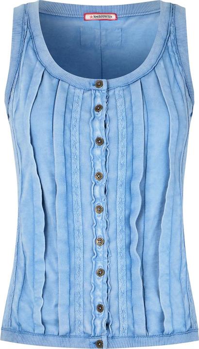 Joe Browns Washed Denim Button Front Vest