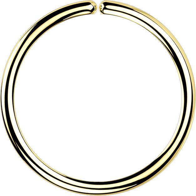 Produktbild Star Piercing Micro Piercing Ring 18k vergoldet (ohne Messing, 925 Sterlingsilber)