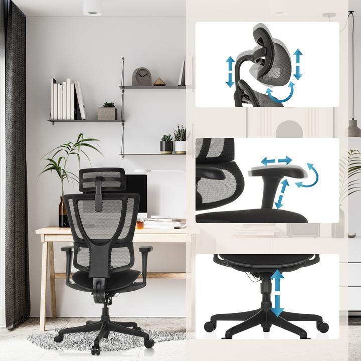 Image du produit Hjh Office Ergohuman Slim Eco F Gen2