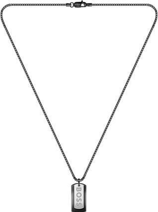 Hugo Boss Men Ìs Necklace Dog Tag Devon 1580577