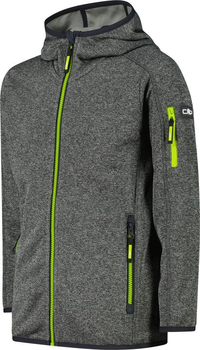 Actual product image CMP Campagnolo Kid's Jacket Fix Hood Knitted + Mesh (152)