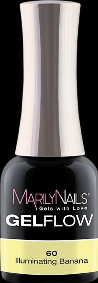 Image du produit Marily Nails GELFLOW - 60 Banane illuminée (Banane illuminée, Vernis semi-permanent)