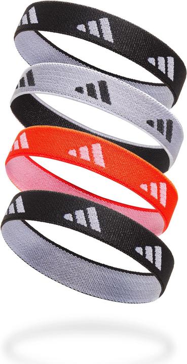 Immagine prodotto adidas Hair Ties Schwarz, Weiss, Solar Rot