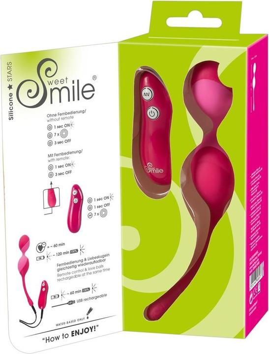 Actual product image Sweet Smile Loveballs Remote Controlled