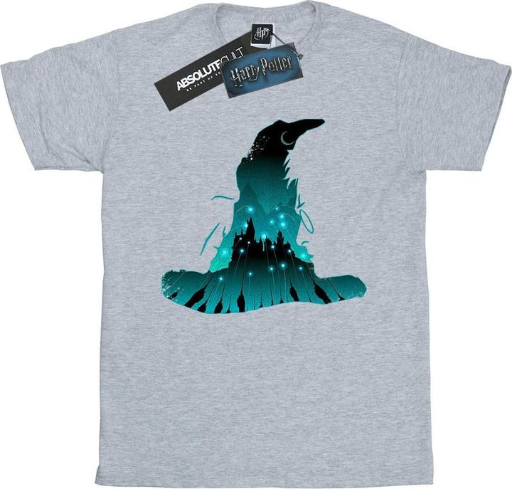 Immagine prodotto Hogwarts Silhouette Maglietta Ampia Donna (XL)