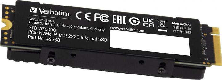 Actual product image Verbatim Vi7000 (2000 GB, M.2 2280)