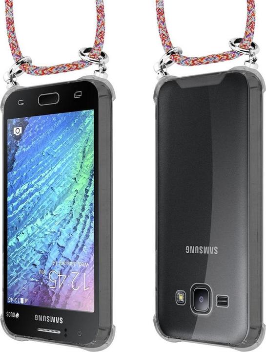 Produktbild Cadorabo TPU Handy Kette SILBER Cover