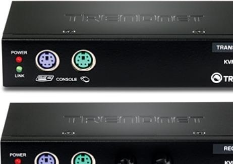 Actual product image Trendnet RJ-45, USB A/B, VGA