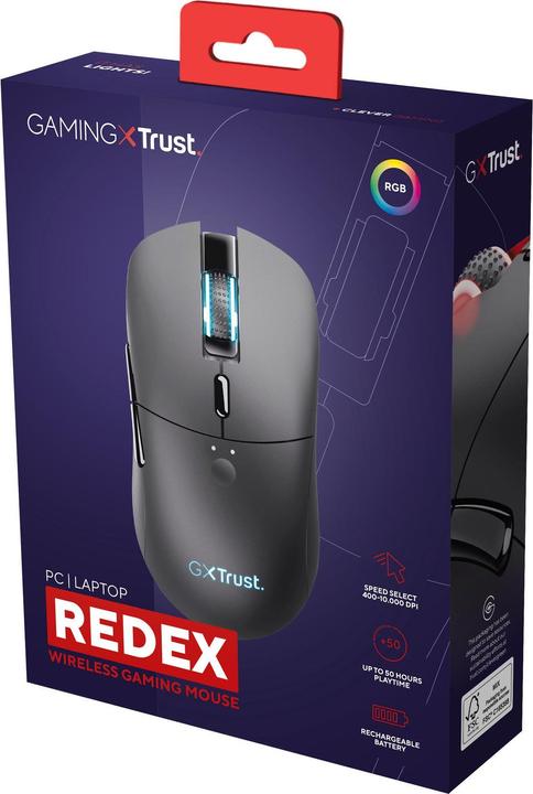 Immagine prodotto Trust GXT 980 Redex (Senza fili, Cablato)