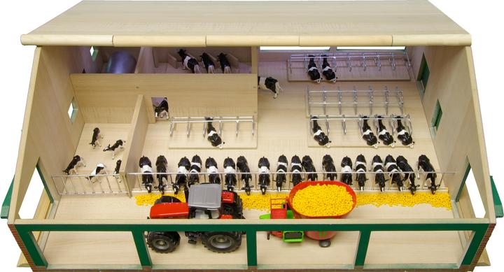 Produktbild Sombo Cubicle Stabiles Holz mit Melkeinheit 1:33